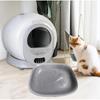 Кошачий лоток Коврик для лотка Задерживающий наполнитель Многоразовый Нескользящий Котёнок Гибкий Элегантный Аксессуар для питомца Ванная Комната Туалет для кошек Поддон