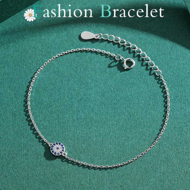 Браслет из стерлингового серебра 925 пробы, ювелирные изделия, геометрические бусины, браслеты-цепочки, модный тонкий свадебный подарок для подруги, женщин