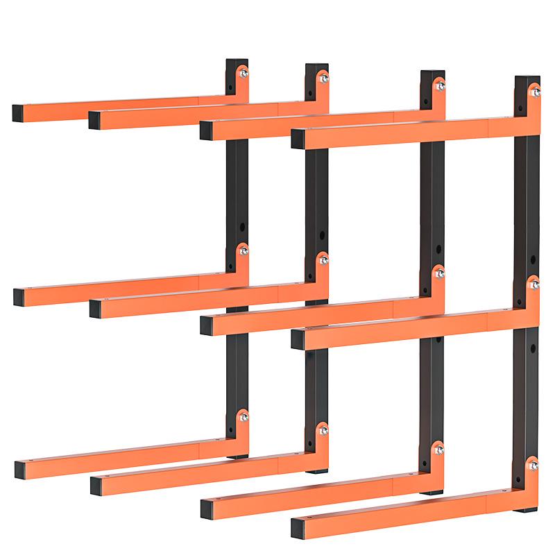 Настенная сверхпрочная складная дровница с многоярусными полками