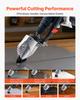 Metal Shear/Cutter Drill Attachment, Sheet Metal Cutter with 360-Degree Pivoting Head, Sharp Blades,Ideal for 1.22 mm Galvanized Steel, 1 mm Stainless