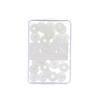Bouton pression - BOHIN - 9mm - Couleur: Blanc - Plastique - Magique