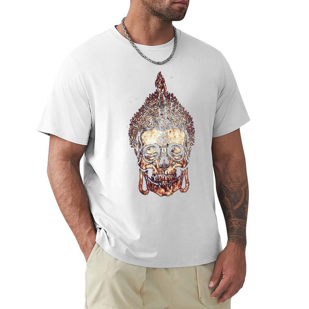 Buddha Skull Tshirt Unisex T Shirt Cotton High Quality Tshirt