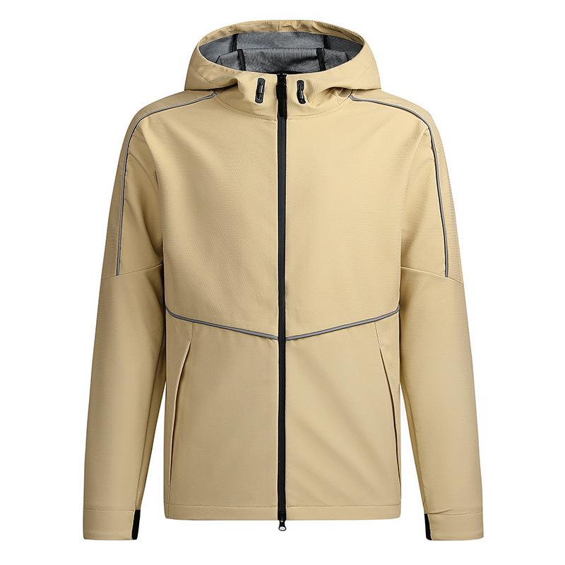 Minimalist Jacket Men's Hooded Loose Spring and Autumn Versatile Commuter Baseball Uniform Casual Men's Jacket Breathable Work Casual Jacket