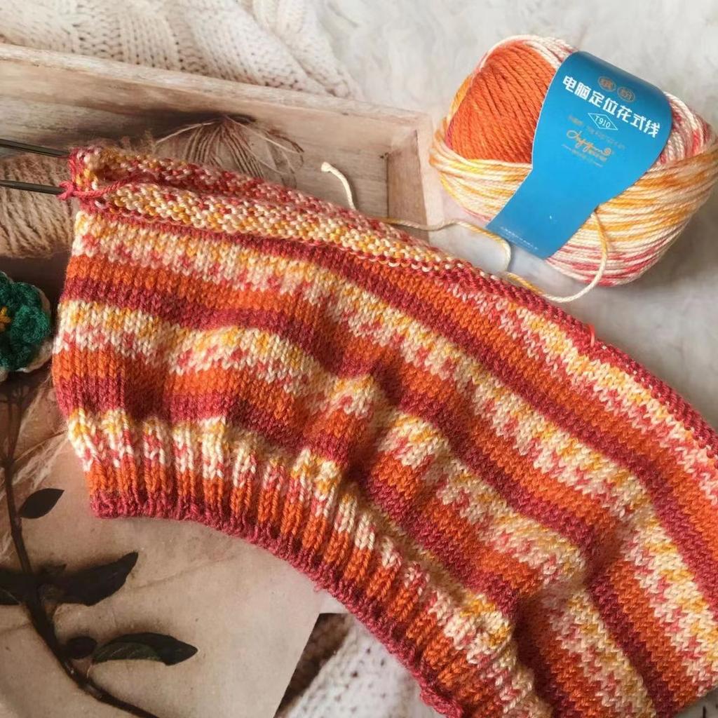 50 г Пряжа Fancy Wool 35% Шерсть и 65% Акрил для Детей Средней Толщины Пряжа для Ручного Вязания Мягкая Пушистая Смесовая Шерстяная Нить