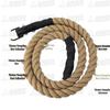 Hemp Fitness Climbing Rope