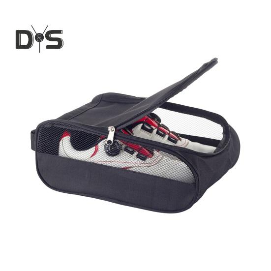 Сумка для обуви для гольфа Сумки-переноски для обуви на открытом воздухе с застежкой-молнией Дорожные сумки-переноски для спортивной обуви Сумки-тоуты Аксессуары для гольфа для мужчин и женщин