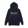 Champion Long Sleeve Script Logo Mini Hooded Basketball Navy Kids' Quick-Drying Sweatshirt, (CK-YB115)