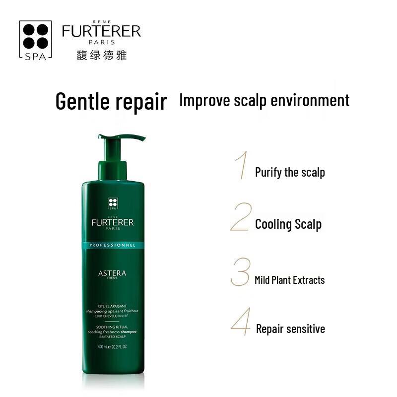 Rene Furterer Refreshing Soothing Shampoo & Anti-Hair Loss Conditioner Set