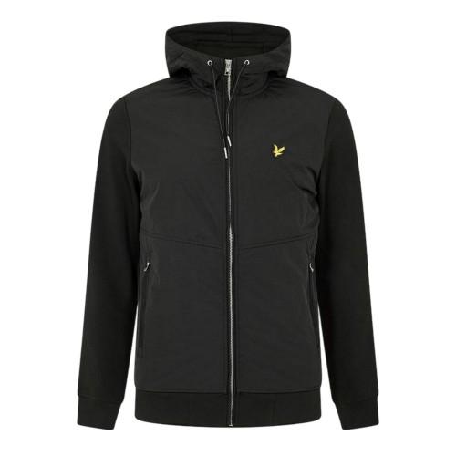 Lyle & Scott Mens Hybrid Hooded Jacket