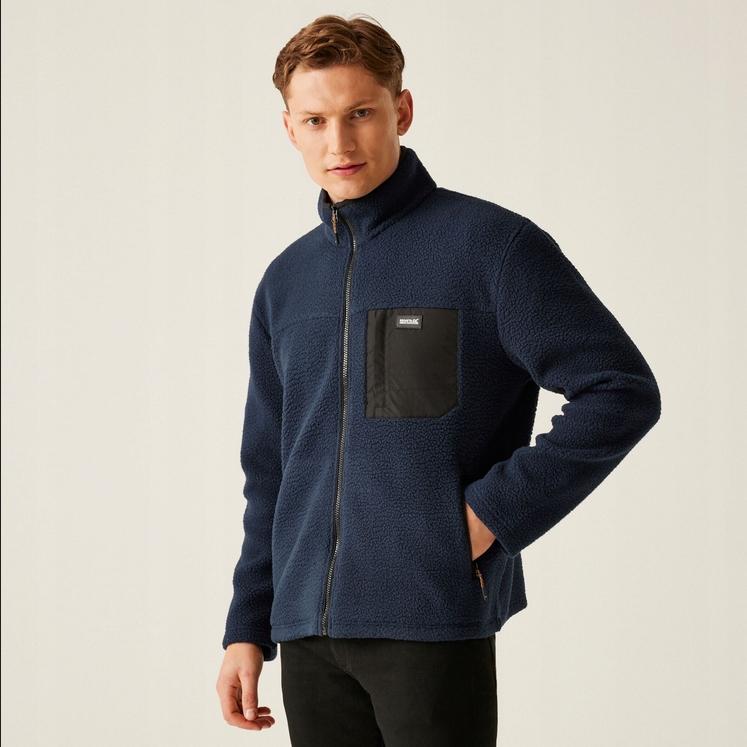 P60 Regatta Outdoors Frankie Borg Fleece Men'S Zip-Up Sweatshirt Xxl