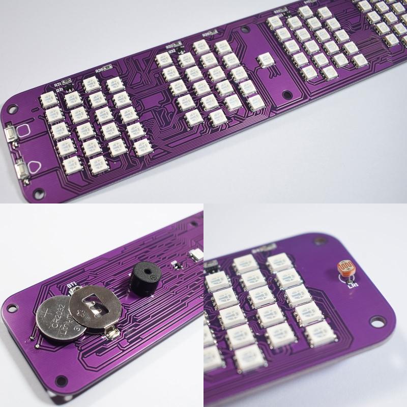 Nixie Tube Clock Acrylic RGB- Digital Clock Various Musical Beat Temperature/Data/Week Display Girlfriend Gift Present