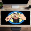 Popeye Mouse Pad, Rubber Base, Mouse Pad for Gamers and Office Use, Gaming Desk , Easy To Clean Mat Office Fan Gifts