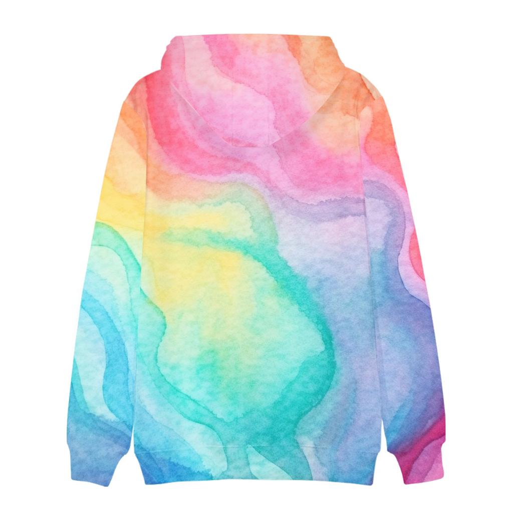 Men's Loose Printed Hooded Sweatshirt Men's Casual Fashion Sports Sweatshirt