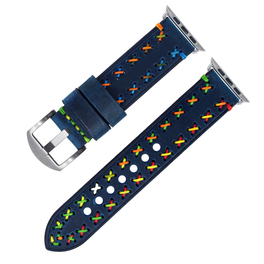 Подходящий ремешок для Apple Applewatch Iwatch8/7/6/Se Кожаный верхний ремешок Мужской и женский