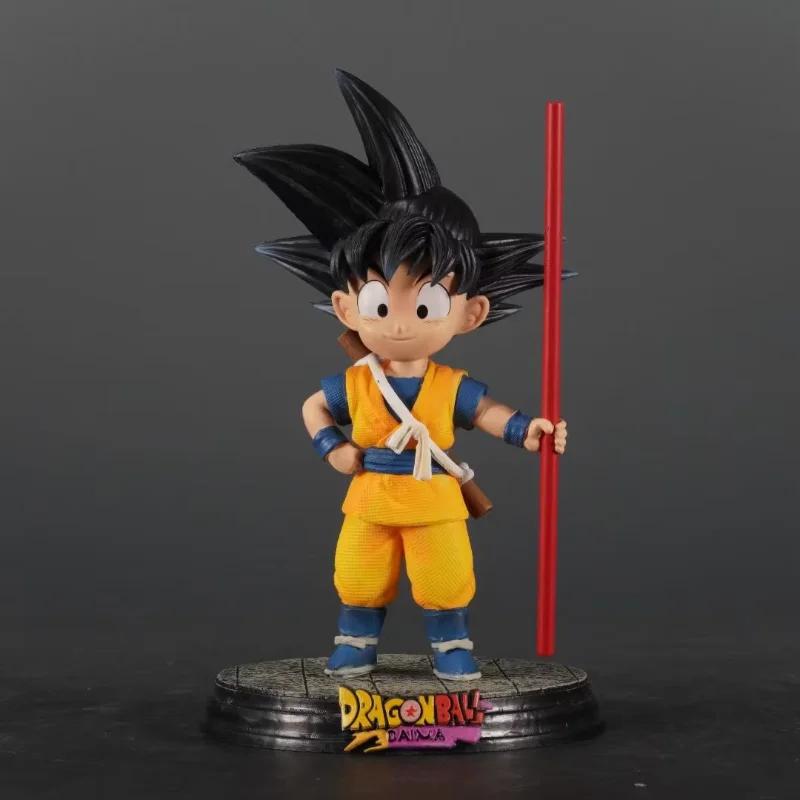 18 см Dragon Ball Daima Goku Супер Сайян Сон Гоку Фигурки Действия ПВХ Статуя Коллекция ПВХ Модель Игрушки Кукла Подарок на День Рождения для Детей