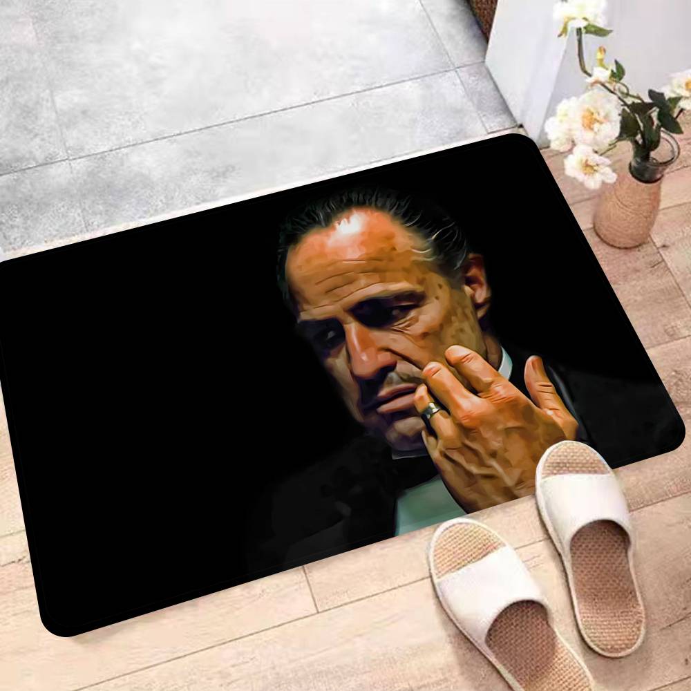Гангстерский фильм Крестный отец Коврики для комнаты G-Godfather Противоскользящие Впитывают воду Длинная полоса Подушка Коврик для спальни Бытовые ковры