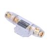 Fuse Holder Block Audio Power 100A AGU In Out with GoldPlated In Line for Car Yacht