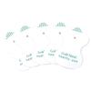 30×Замена электродных подушечек для массажера Tens Unit Machine, клейкий силикагель