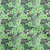 Cotton Flex Green Fabric Animal Skin With Floral Diy Clothing Quilting Fabric Print Fabric By Yard 40 Inch