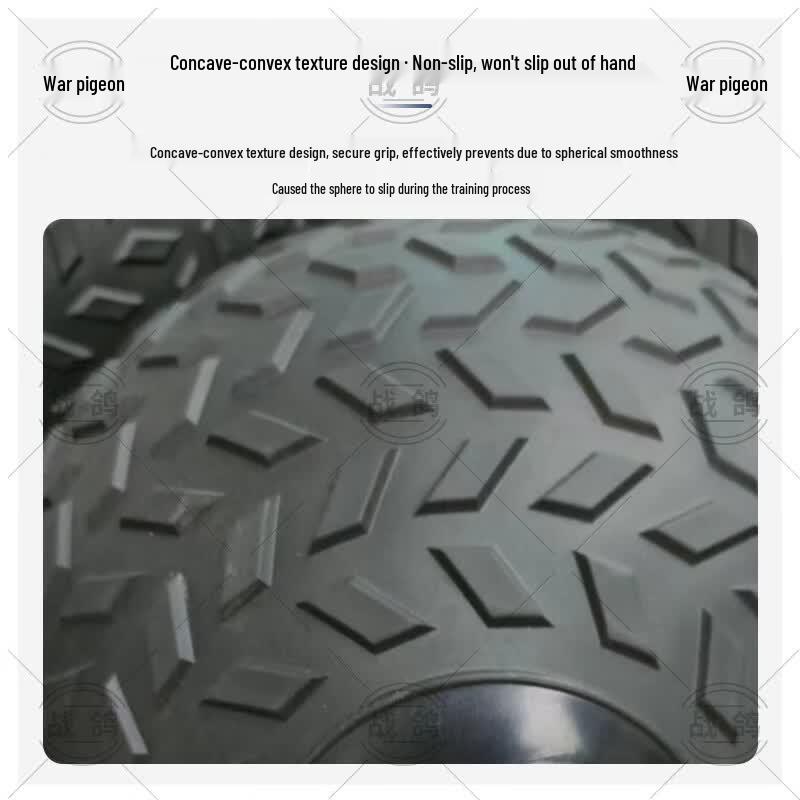 Zhan Ge PVC Tire-Grip Sand-Filled Medicine Ball