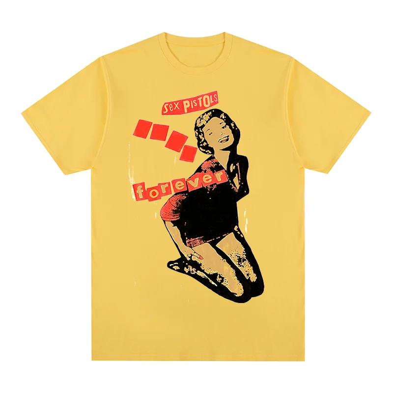 2026 Sex Pistols Vintage T-shirt Sid Vicious Punk Rare Rock Band 90s Cotton Women Men T Shirt New Tee Tshirt Womens Tops