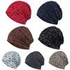 Winter Warm Goth Bonnet Letter Print Men's Hat Nightcap Hip Hop Beanies Head Wrap