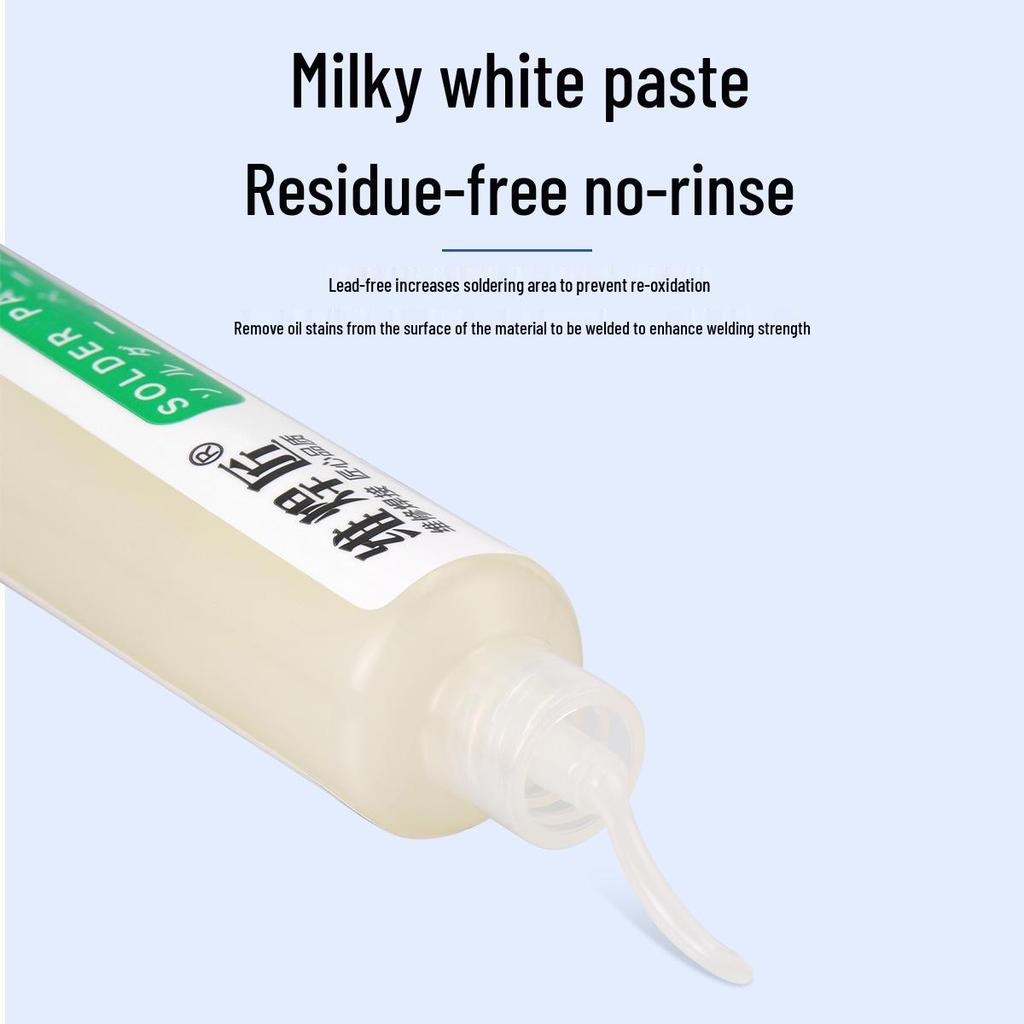 Weiweld Craftsman Lead-Free Halogen-Free BGA Solder Paste, Mobile Phone Repair, Syringe SMT-223 Rosin Flux.