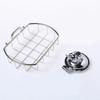 Rustproof Bathroom Soap Holder Space Saving Stainless Steel Vacuum Suction Organiser For Shower Sink Countertop