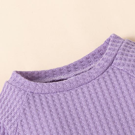 3 шт./компл. Детский костюм из топа и брюк с бантом, повязкой на голову, цветочным принтом, круглым вырезом, длинными рукавами, эластичным поясом и брюками, наряд для различных случаев