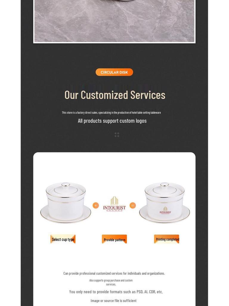 Белый керамический горшок для тушения с крышкой - Китайский суповой и пароварочный горшок в стиле Шасянь, с золотым ободком.