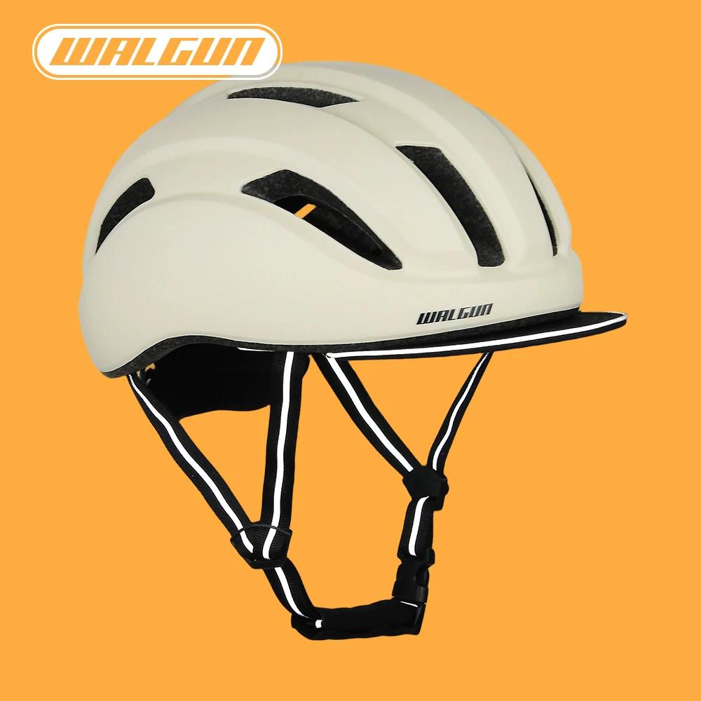 Walgun Urban Style Commuter Bicycle Helmet Adult Sports Cycling Helmet Roller Skating Helmet