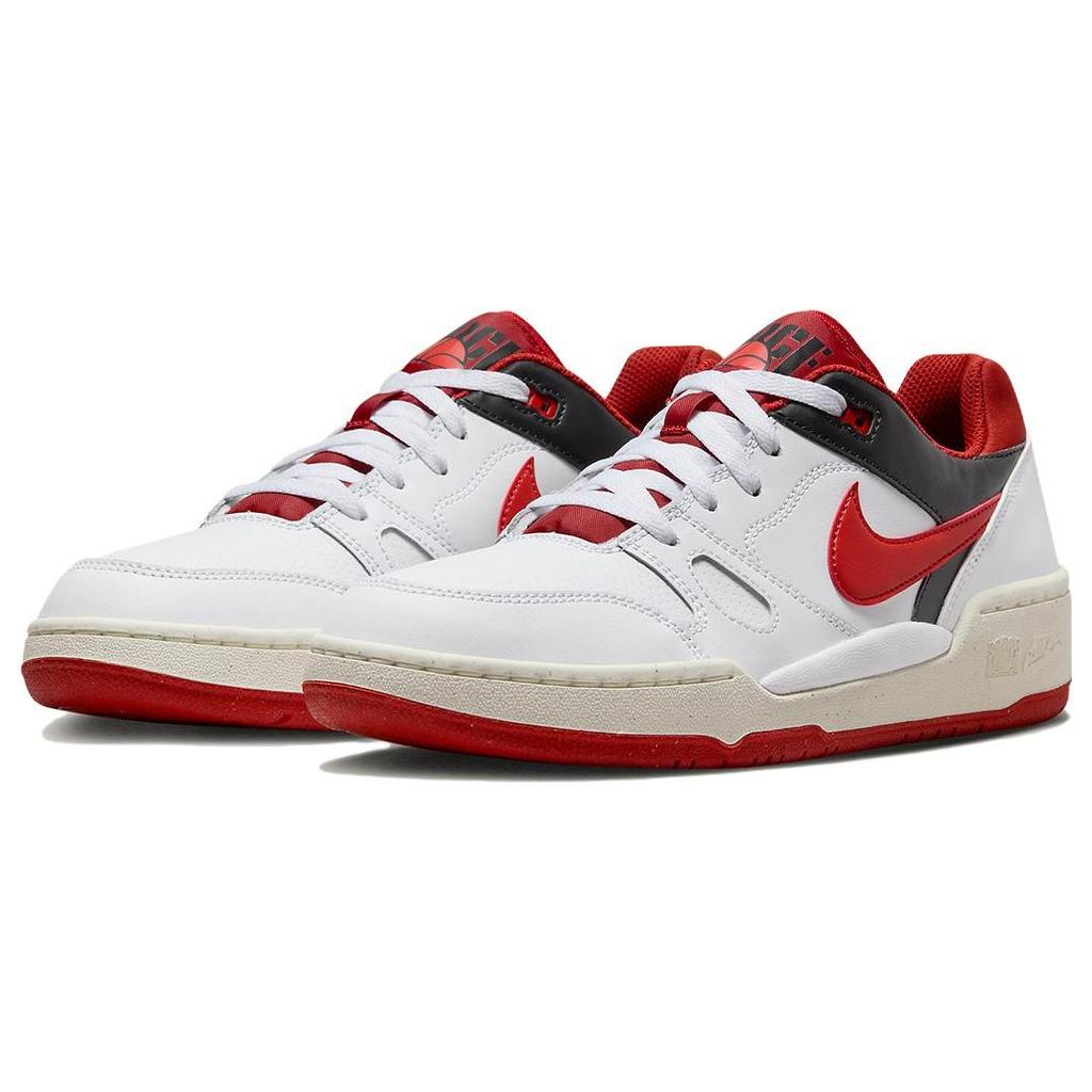 Nike Full Force Low Mystic Красные мужские кроссовки Бело-черный парус FB1362-102