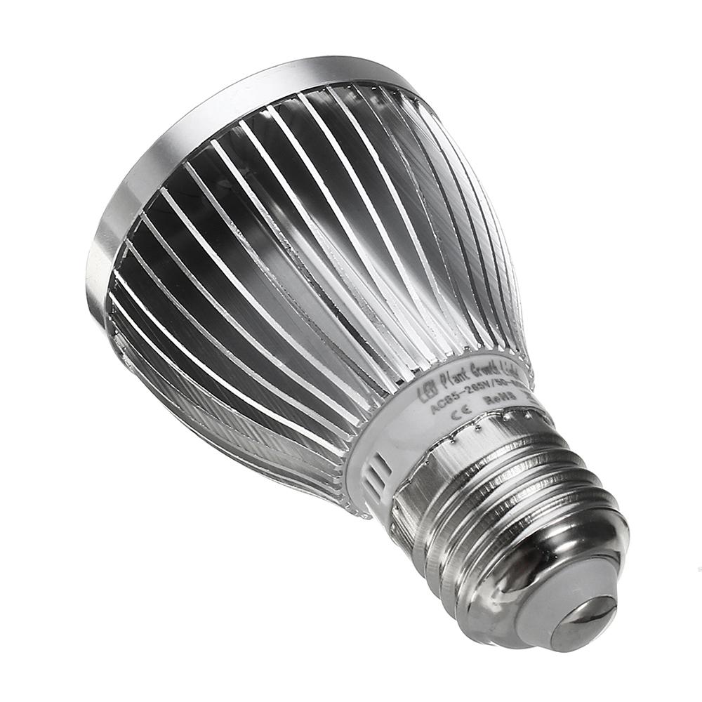 Лампа для выращивания растений E27 60W 2835 SMD Полный спектр растений Гидропонный аквариум