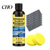 Car Surface Scratch Remover 1 Set Repair Kit, 100G Remover, Sponge & Wipe Cloth, Quick Restore Shine Scratches Liquid for Vehicles Cars