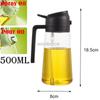 2 in 1Kitchen Oil Spray Bottle Spray Oil Polisher Condimenters Supplies for Camping Bbq Spice Shaker Diffuser Oil Kitchen Spray