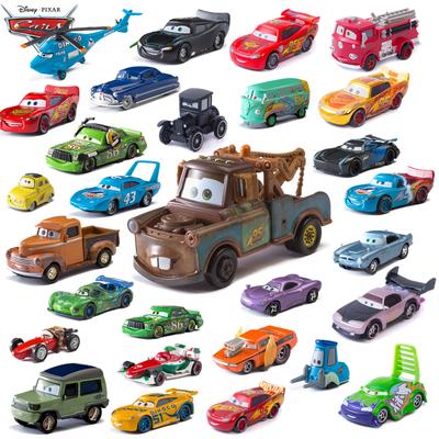 Машинки Disney Pixar Cars Молния МакКуин Мэтр Джексон Шторм Король Мэтр 1:55 Модель игрушки-машинки из металлического сплава Игрушки Детские подарки