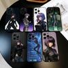 G-Ghost M-Motoko K-Kusanagi S-Shell Чехол для телефона для iPhone 17, 16,15,14,13,12,11 Plus,Pro Max, Другие Мягкий Черный Чехол