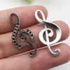 Vintage Music Instrument Charms Alloy Pendant DIY Bracelet Necklace Keychain Craft Jewelry Supplies