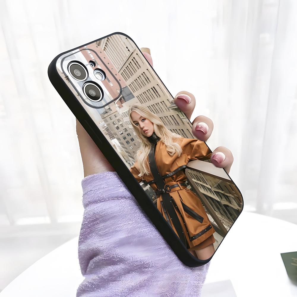 Чехол для телефона Singer S-Sydney Sweeney для IPhone 17 Pro Max 15 Pro 16 14 Plus 12 13 Mini 11 Pro Ударопрочный Мягкий Чехол