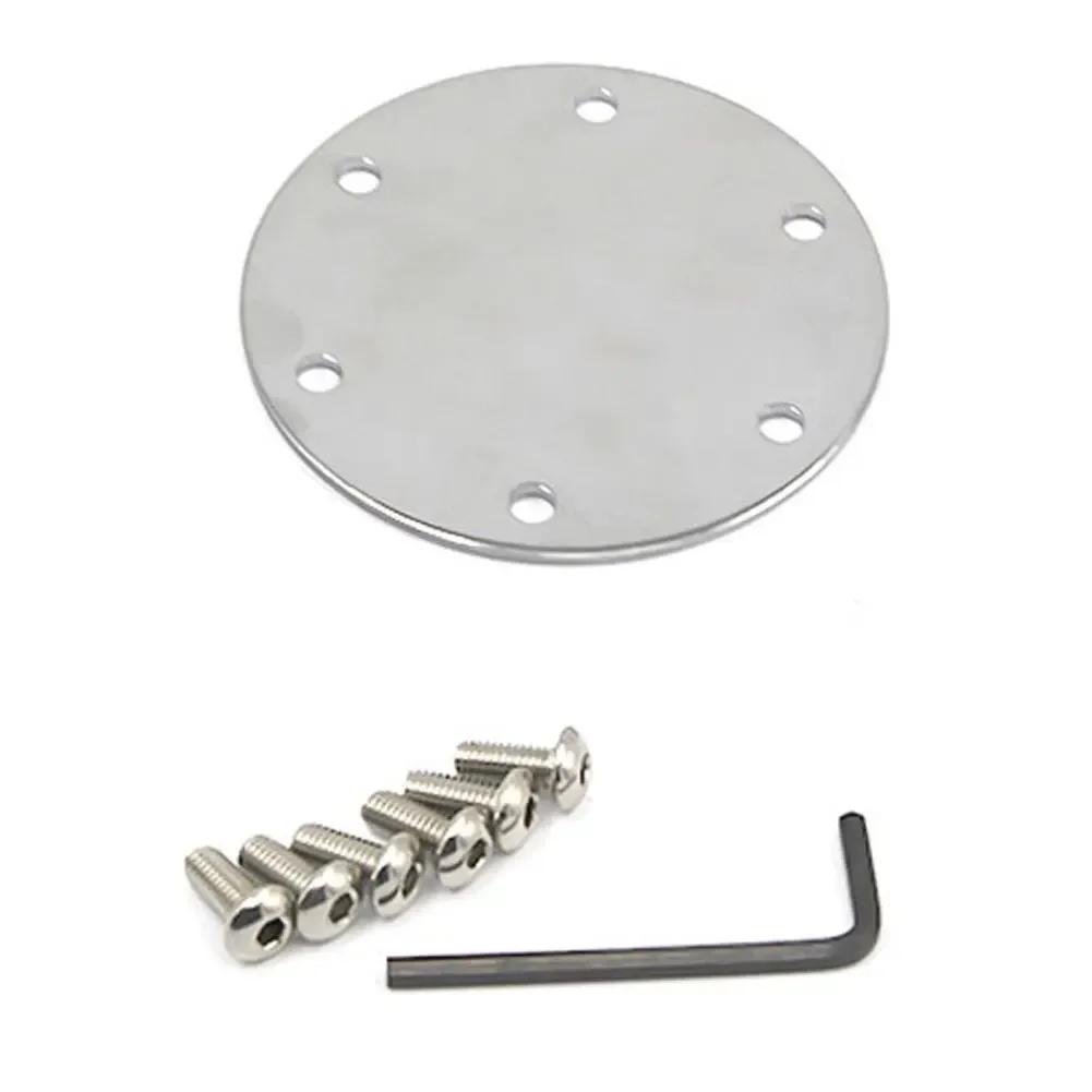 Steering Wheel Horn Cover 3.35" X 0.06" X 3.35" 8.5cm X 0.5cm X 8.5cm Car Accessory Durable Easy To Use Hex Wrench Auto Parts