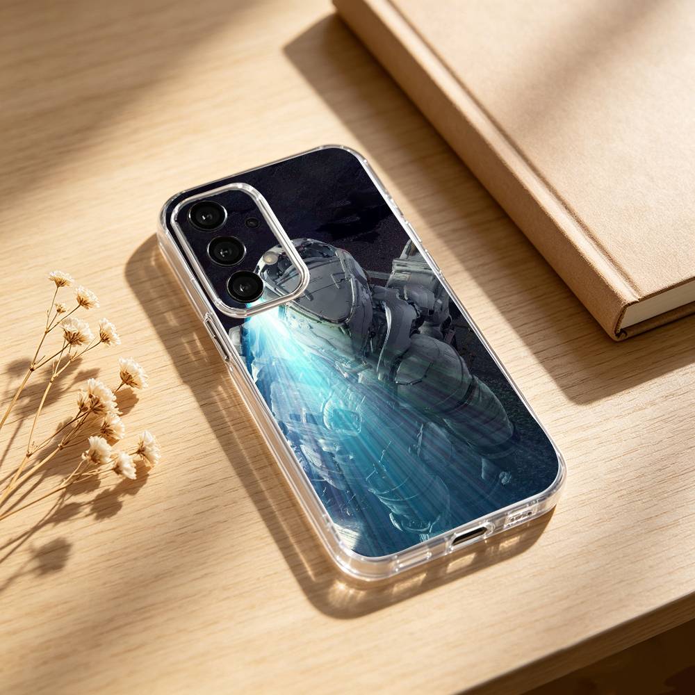 P-PRAGMATA phone Case For Samsung S25,24,21,22,23,30,Ultra,20,Plus,Fe,Lite,Note Transparent Cover