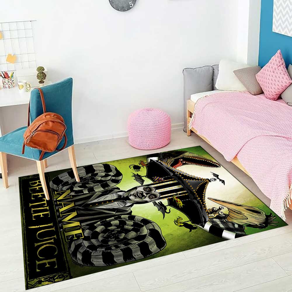 Warnermedia (2) Customize your name rug, office chair cushion, home bedroom living room gift.