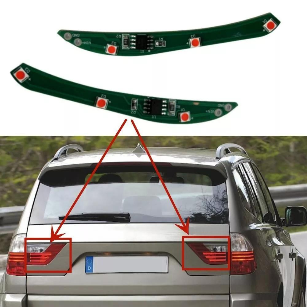 1 пара новых внутренних задних левых и правых плат с чипами для ремонта задних фонарей для BMW X3 E83 2007-2010