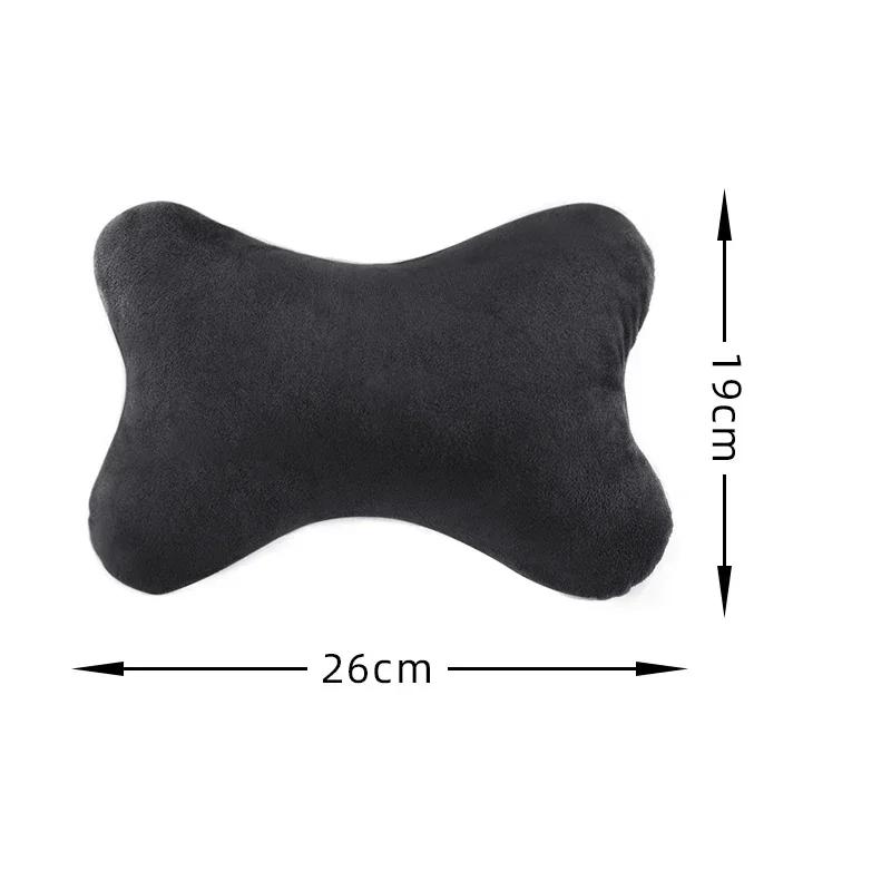 OBTLU1 Car Headrest Cover Auto Seat Cover Head Neck Rest Pillow for VW Volkswagen Golf Polo Passat Touran Jetta Car Styling