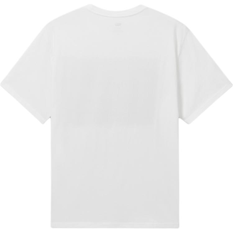 Levis Футболка мужская с принтом, свободного кроя, с коротким рукавом, повседневная, топы, белая 16143-1572