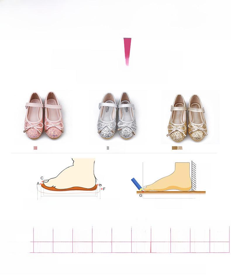 2024 Новые кожаные туфли принцессы Эльзы для маленьких девочек