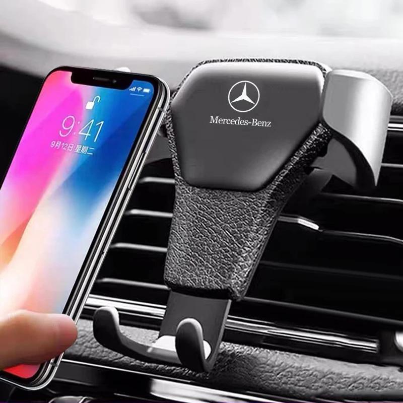 Car Air Vent Phone Holder Auto Clamp Support Stand Car Air Vent Phone Holder for Mercedes Benz B/C/E/S Class A Class C200L GLC