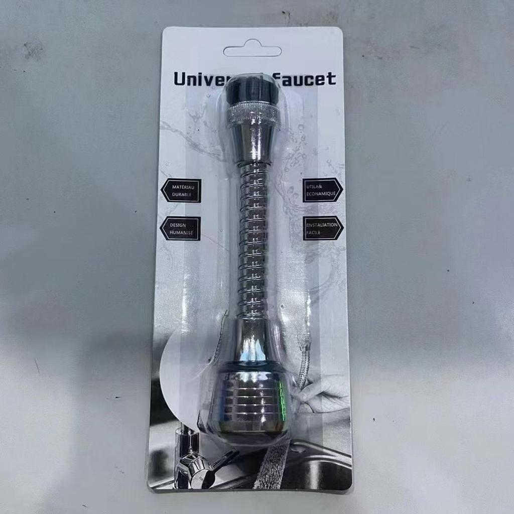 Six-Layer Faucet & Shower Head Water Filter - Universal Nozzle for Anti-Splash & Purification.