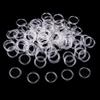 100 Pieces Nylon Bra Strap Adjuster Slider/Hooks/ DIY Sewing Crafts