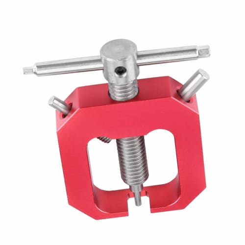 VGEBY1 RC Pinion Puller, Engine Gear Extractor, Durable and Portable Pinion Removal Tool for RC Vehicles, Motor Gear Remover, RC Parts Accessory (Red)
